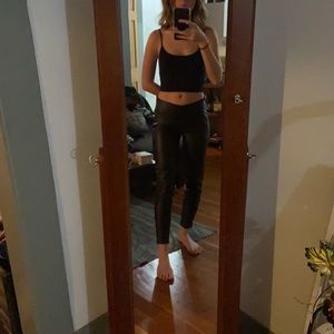 Free People Leather Pants